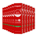 12x Colgate Tandpasta Max White Expert Purifying Power