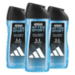 3x Adidas Shower Gel After Sport - 5.34 euro