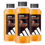 3x Adidas Shower Gel Active Skin & Mind Energy Kick M - 16.41 euro