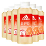6x Adidas Shower Gel Active Skin & Mind Energy Kick W - 32.83 euro