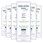 6x WELEDA Baby Derma 3-in-1 Billenbalsem
