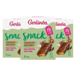3x Gerlinea Repen Chocolade & Hazelnoot - 20.97 euro