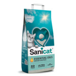 Sanicat Essential Oils Ultra White Kattenbakvulling Fragrance Free