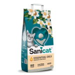 Sanicat Essential Oils Ultra White Kattenbakvulling Jasmine