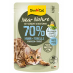 GimCat Kattenvoer Near Nature Kip & Forel 85 gr