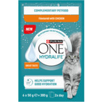 4x Purina ONE Kattenvoer Nat Hydralife  Adult Kip 6 x 50 gr