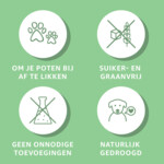 Woef Woef Hondensnack Eend Trainers L - 28.75 euro
