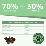 Woef Woef Hondensnack Lamslong Trainers M - 5.45 euro