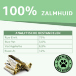 Woef Woef Hondensnack Zalmhuid L 150 gr