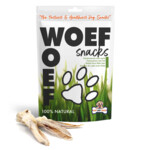 Woef Woef Hondensnack Konijnenoren met Haar L