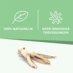 4x Woef Woef Hondensnack Konijnenoren met Haar L 250 gr