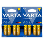2x Varta Longlife AA Blister - 7.84 euro