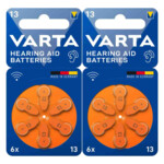 2x Varta Gehoorbatterij Gehoorapparaat 13 Blister - 6.46 euro