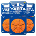 3x Varta Gehoorbatterij Gehoorapparaat 13 Blister