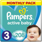 Pampers Active Baby Luiers Maat 3 (6-10 kg)