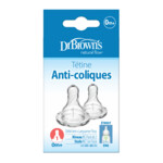 Dr. Browns Speen Fase 1 Smalle Halsfles Transparant - 7.49 euro