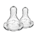 Dr. Browns Speen Fase 2 Smalle Halsfles Transparant - 8.49 euro