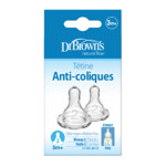 Dr. Browns Speen Fase 2 Smalle Halsfles Transparant - 8.49 euro