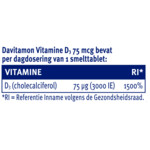 Davitamon Vitamine D3 75mcg Hoog Gedoseerd - 11.05 euro