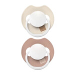 Difrax Fopspeen Prime Glow Dynamic 6-18 mnd Ivory Blush