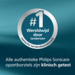 Philips Sonicare Optimal White W2 Opzetborstels Zwart - 32.99 euro