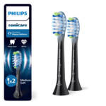 Philips Sonicare Opzetborstels Premium Plaque Defence C3 Zwart