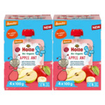 2x Holle Knijpfruit Multipack 8+ mnd Apple Ant - 10.1 euro