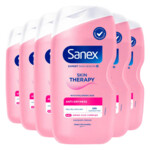 6x Sanex Douchegel Skin Therapy Anti Dryness