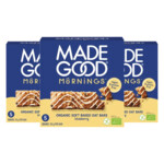 3x MadeGood Mornings Baked Oat Bars Blueberry - 9.2 euro