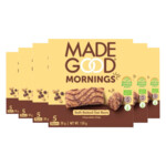 6x MadeGood Mornings Baked Oat Bars Chocolate Chip - 19.33 euro