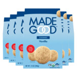 6x MadeGood Cookies Bio Vanilla - 21.63 euro