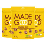 3x MadeGood Granola Mini's Chocolade Banaan - 9.66 euro