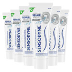 6x Sensodyne Tandpasta Repair & Protect Whitening - 28.75 euro