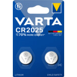 Varta LITHIUM Coin Batterijen CR2025 Blister - 1.19 euro