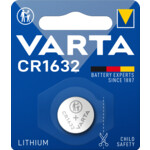 Varta LITHIUM Coin Batterijen CR1632 Blister - 5.99 euro