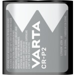 Varta LITHIUM Cylindrical Batterijen CR-P2 Blister - 7.59 euro