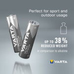 Varta Ultra Lithium Batterijen AA Blister - 7.99 euro