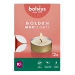 Bolsius Theelichten Maxi 10 branduren - 5.19 euro