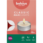 3x Bolsius Theelichten Maxi 10 branduren - 23.22 euro