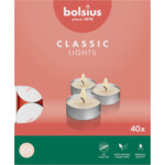 Bolsius Theelichten Wit 6 branduren
