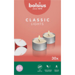 Bolsius Theelichten Wit 8 branduren