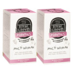 2x Royal Green Multi Woman