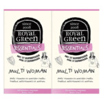 2x Royal Green Multi Woman