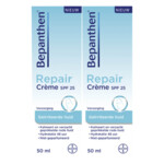 2x Bepanthen Repair Crème Spf 25 - 26.83 euro