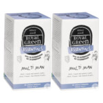 2x Royal Green Multi Man