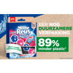 10x Witte Reus Toiletblok Kracht Actief  Bloesem - 15.57 euro