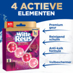 10x Witte Reus Toiletblok De Luxe  Delicate Magnolia - 17.83 euro