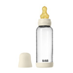Bibs Babyfles Glas Complete Set Ivory - 18.99 euro