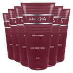 6x Van Gils Strictly for Night Hair & Body Wash