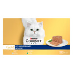 Gourmet Gold Kattenvoer Nat Mousse Multipack Kip & Tonijn & Kalkoen & Konijn